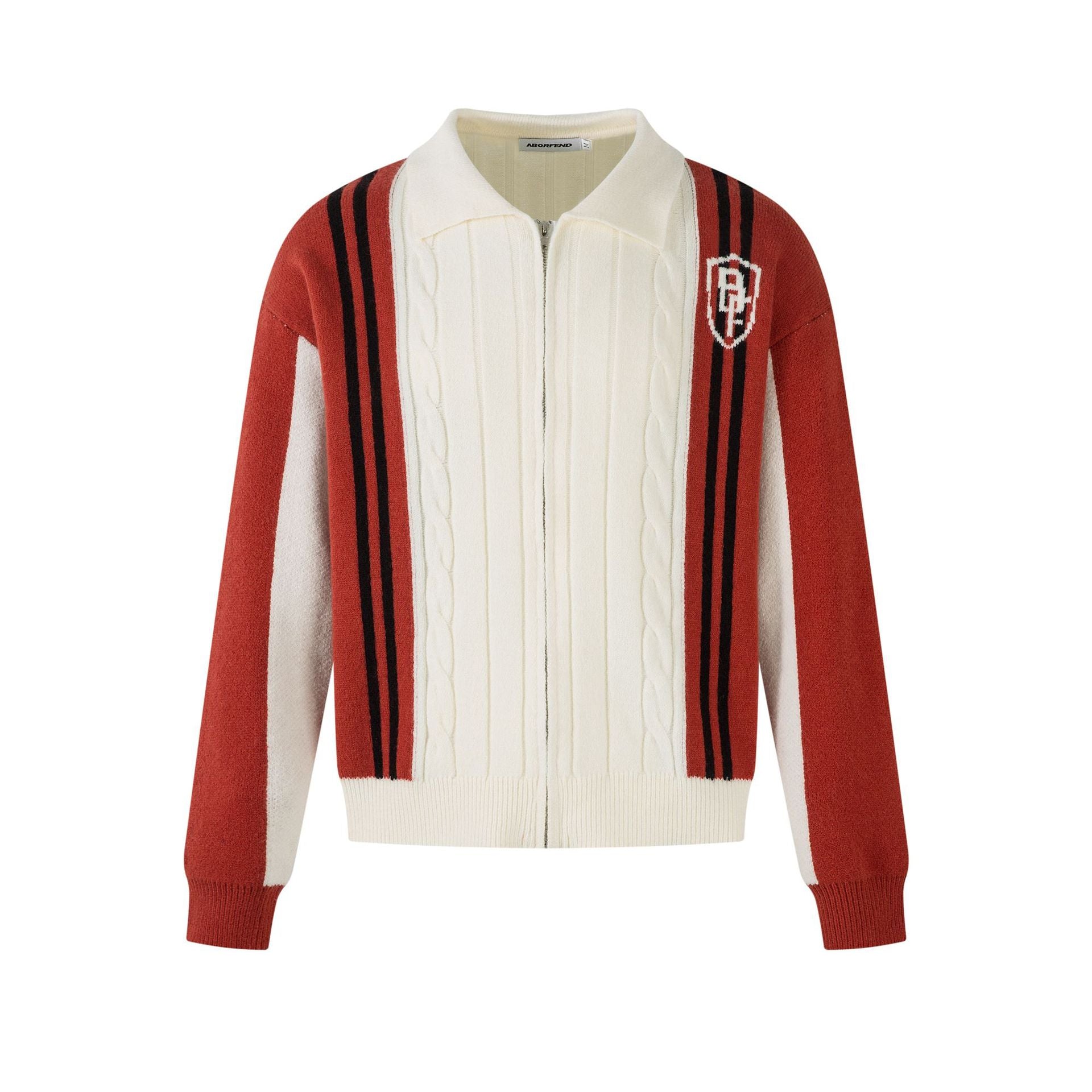 Striped contrasting couple sweater top - MATCHING MASTER