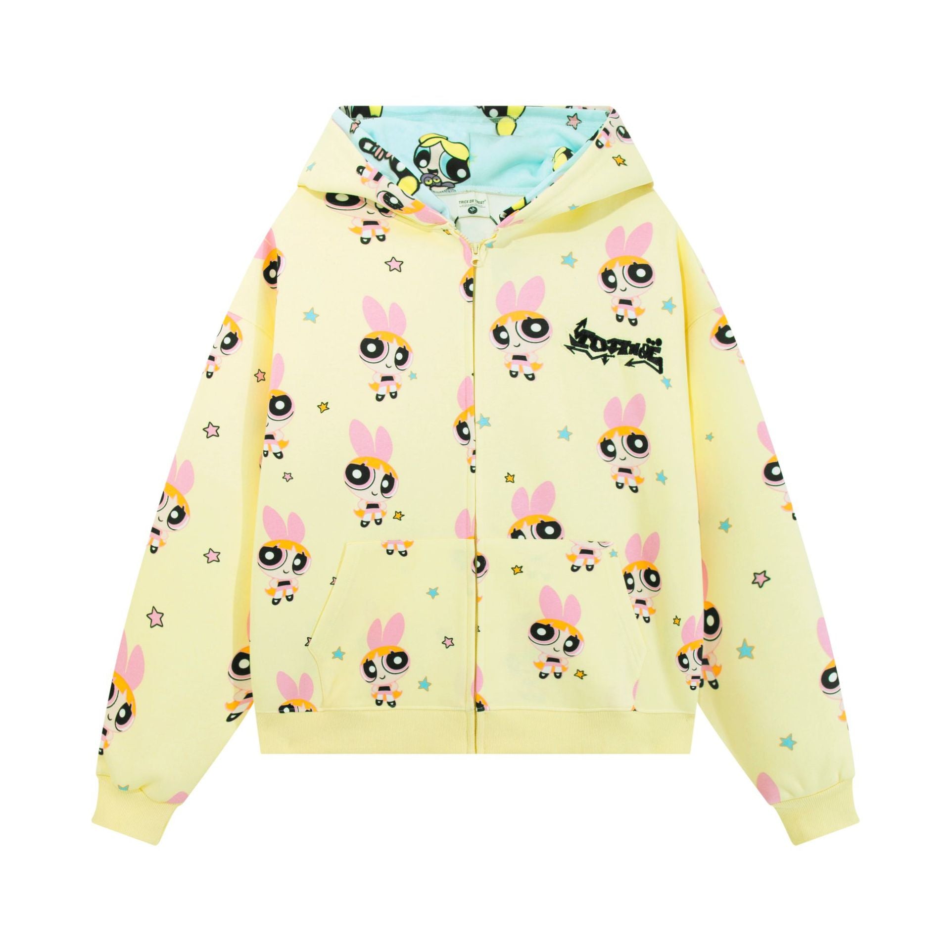 Zippered cardigan double hooded couple sweatshirt - MATCHING MASTER