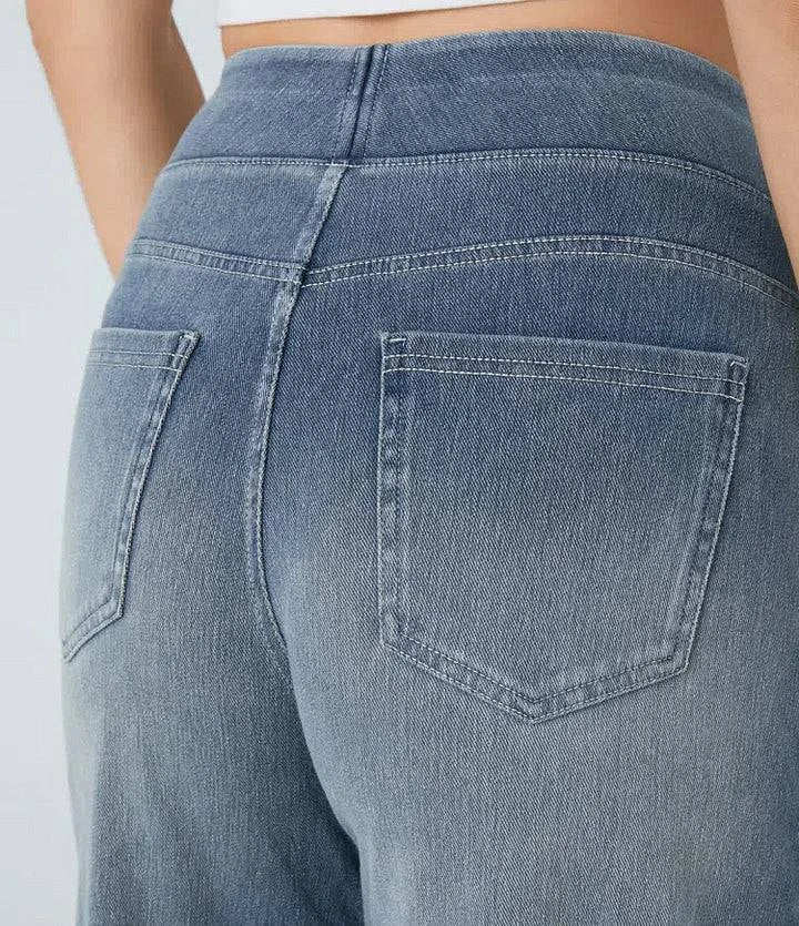 SUPER STRETCH WIDE LEG HIGH WAIST JEANS (Get two for a bigger discount) - MATCHING MASTER