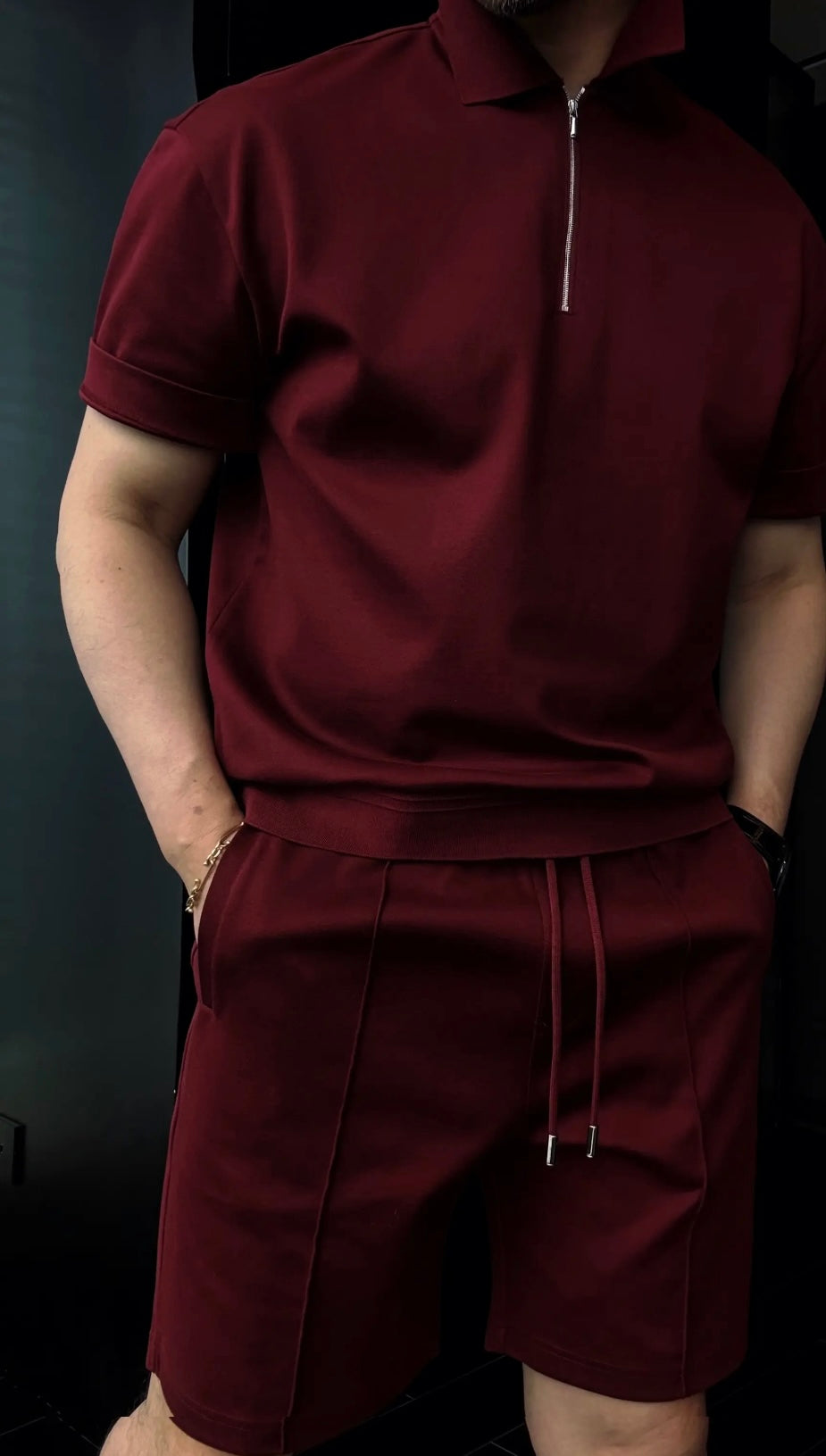 Easy Zip Summer Shirt Set