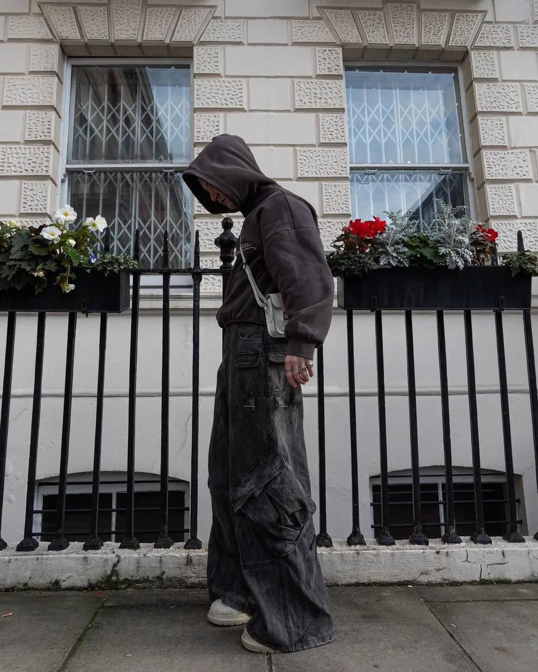 【25s Mar.】Vintage Denim Jacket  Baggy Cargo Pants - MATCHING MASTER