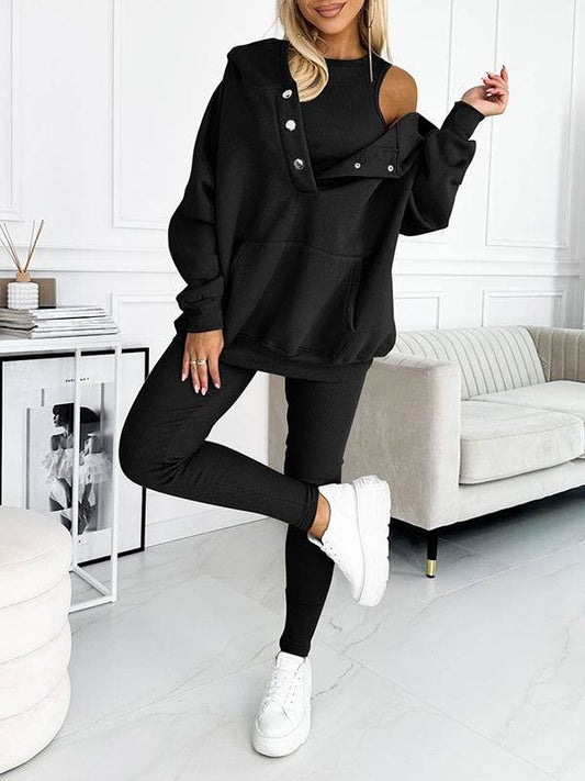Women Casual and Comfortable Sweatshirt Suit