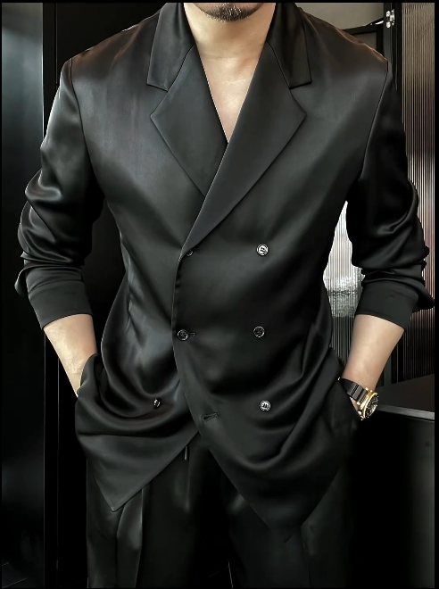 Luxury Silk Touch Business Suit (Spring & Summer Edition) - MATCHING MASTER