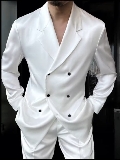 Luxury Silk Touch Business Suit (Spring & Summer Edition) - MATCHING MASTER