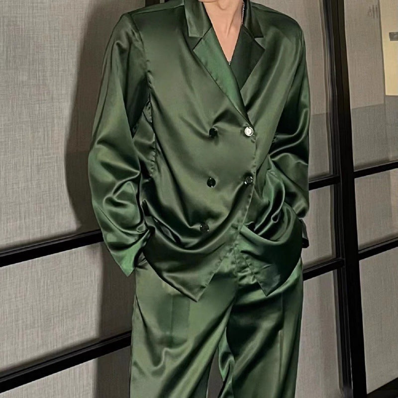 Luxury Silk Touch Business Suit (Spring & Summer Edition) - MATCHING MASTER