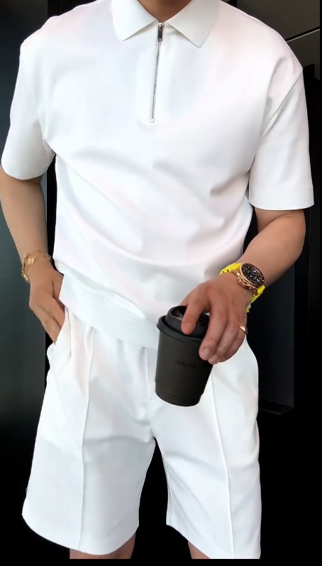 Easy Zip Summer Shirt Set - MATCHING MASTER