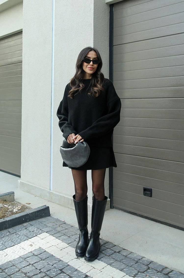 Violet Knit Set - MATCHING MASTER