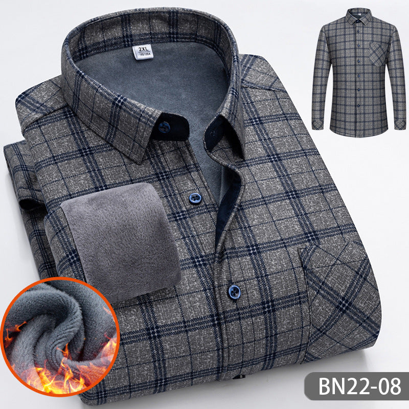 【bargains 49% discount】Warm men's shirts - Warmth and comfort