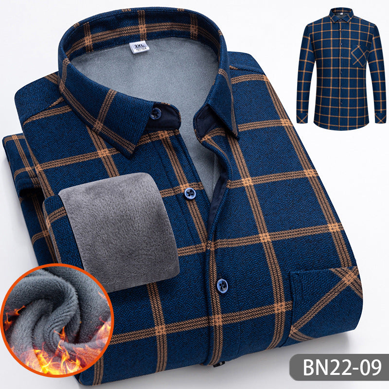 【bargains 49% discount】Warm men's shirts - Warmth and comfort