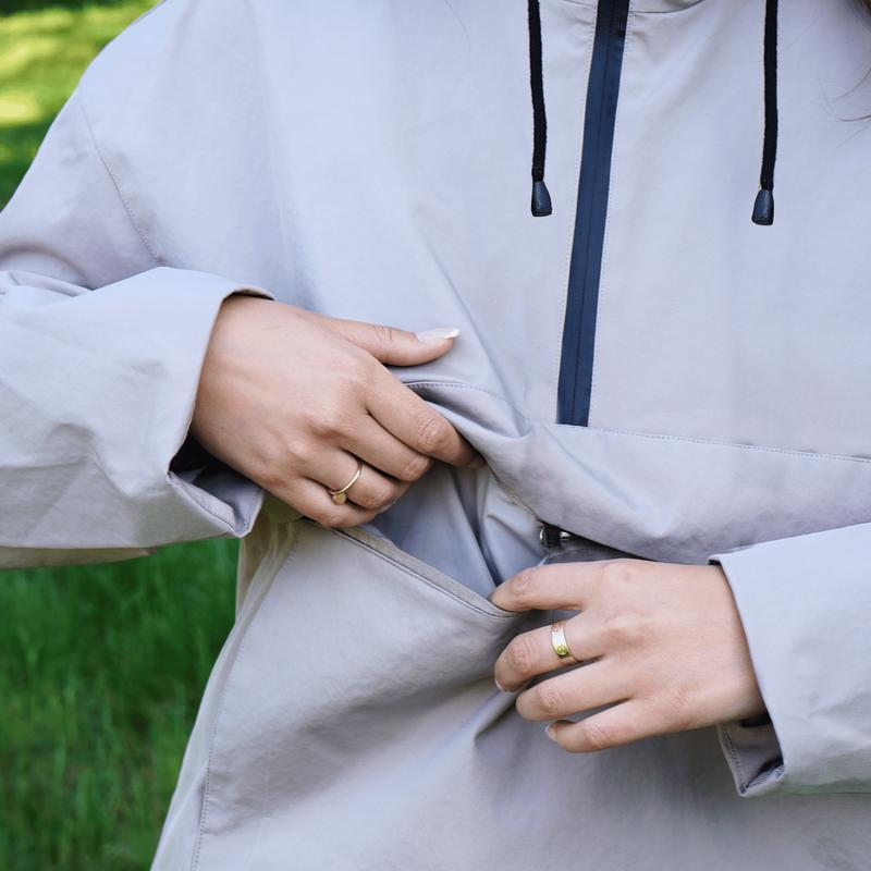 Casual softshell jacket with hood(Unisex)