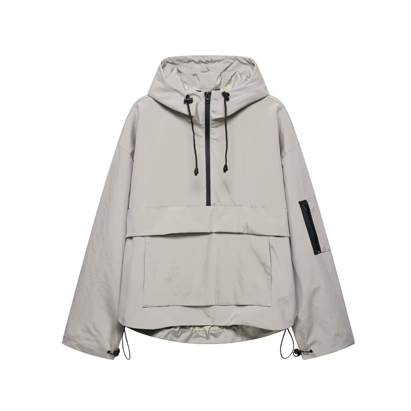 Casual softshell jacket with hood(Unisex)