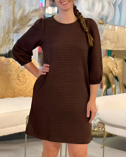 Elegant plain dress