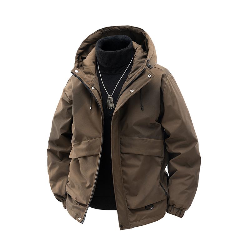 [Branded stock clearance] New winter warm white duck down jacket for men