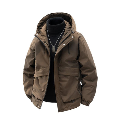 [Branded stock clearance] New winter warm white duck down jacket for men