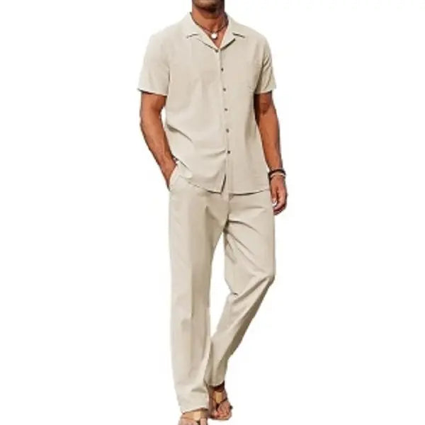 Men's linen suit