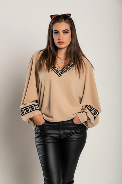 BundleWear™ Greek Key Geometric Tunic