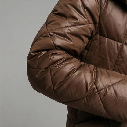 Stylish Long Insulated Winter Coat