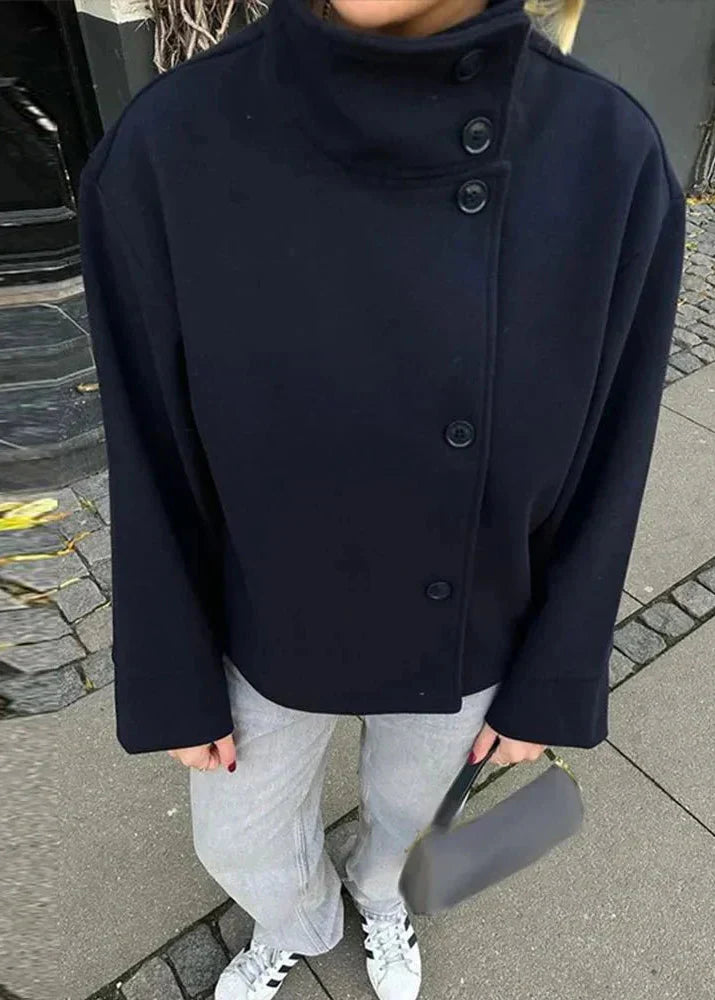 Clarissa Wool Coat High Neck