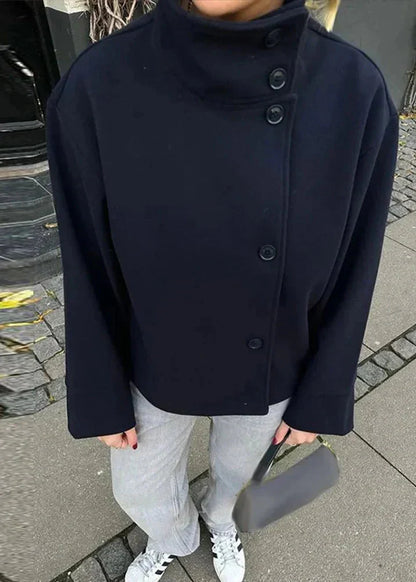 Clarissa Wool Coat High Neck