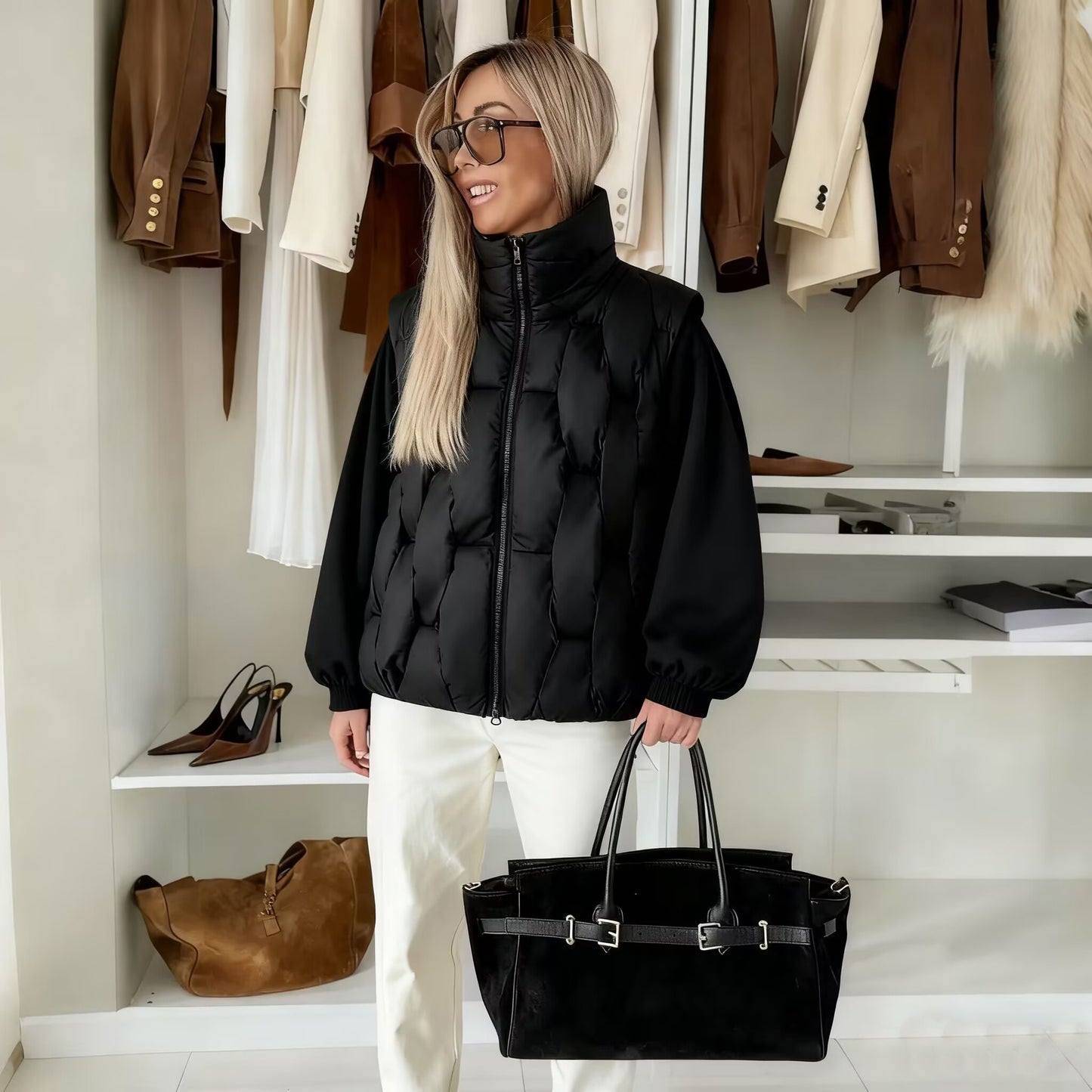 Oversize Puffy Jacket - MATCHING MASTER