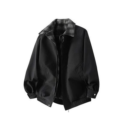 Harrington Faux Two-Piece Jacket