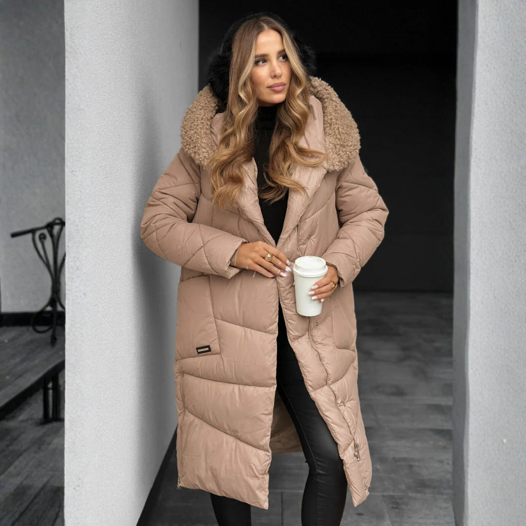 Stylish Long Insulated Winter Coat