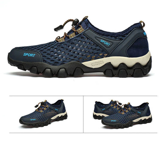 Outdoor Hiking Wading Shoes - Orthopedic Wide Toe Box Sneakers for Bunion & Plantar Fasciitis Relief