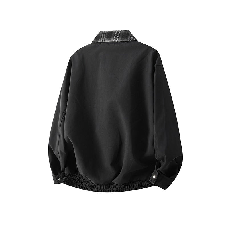 Harrington Faux Two-Piece Jacket