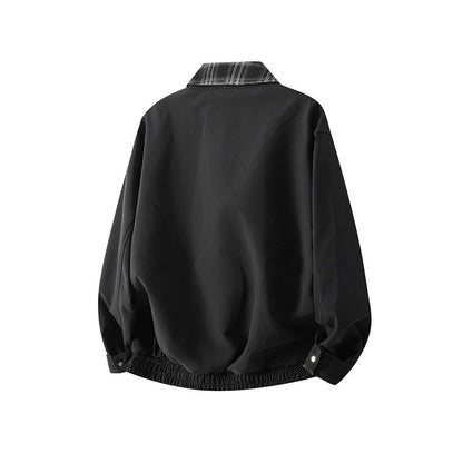 Harrington Faux Two-Piece Jacket