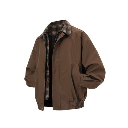 Harrington Faux Two-Piece Jacket