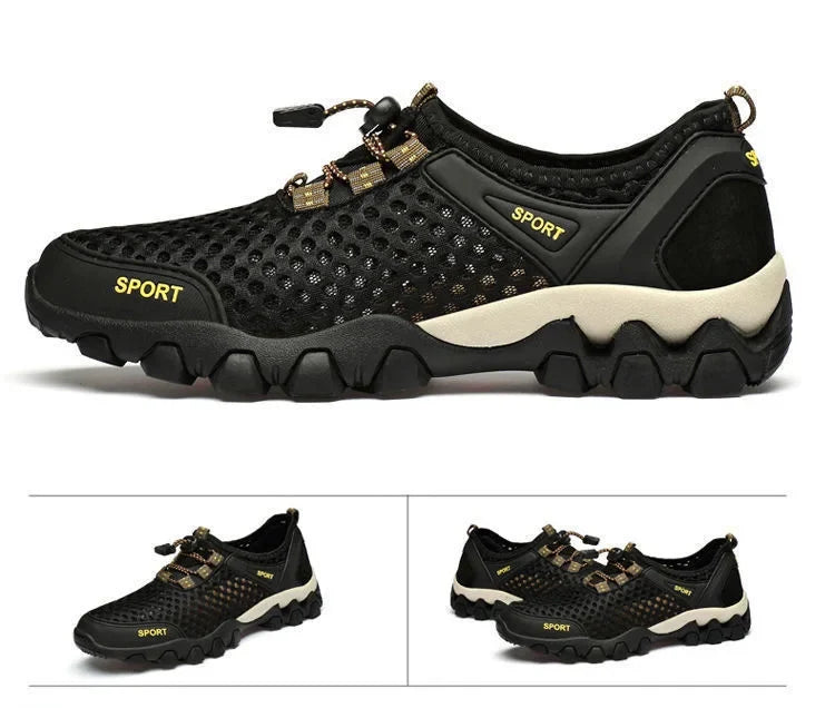 Outdoor Hiking Wading Shoes - Orthopedic Wide Toe Box Sneakers for Bunion & Plantar Fasciitis Relief
