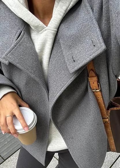 Clarissa Wool Coat High Neck