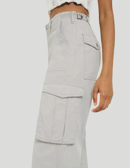 ELENA CARGO PANTS- ADJUSTABLE STRAIGHT FIT CARGO PANTS