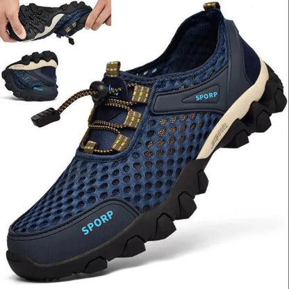 Outdoor Hiking Wading Shoes - Orthopedic Wide Toe Box Sneakers for Bunion & Plantar Fasciitis Relief
