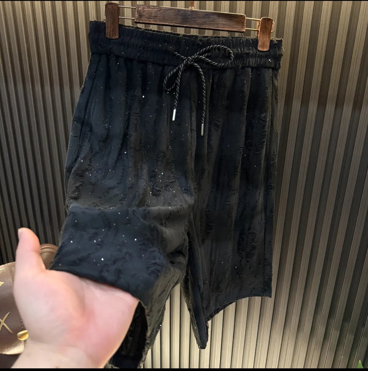 Men's starry-eyed ripped suit