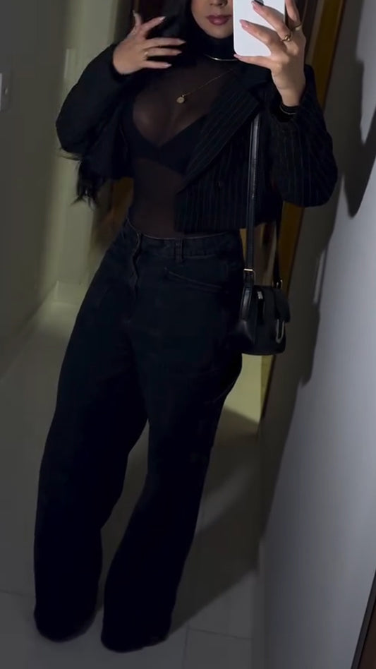 Ladies Sexy Temperament Casual Three Piece Set