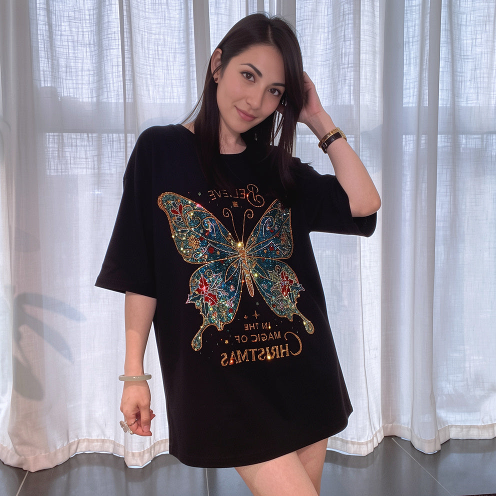 Glam Butterfly Tee - MATCHING MASTER