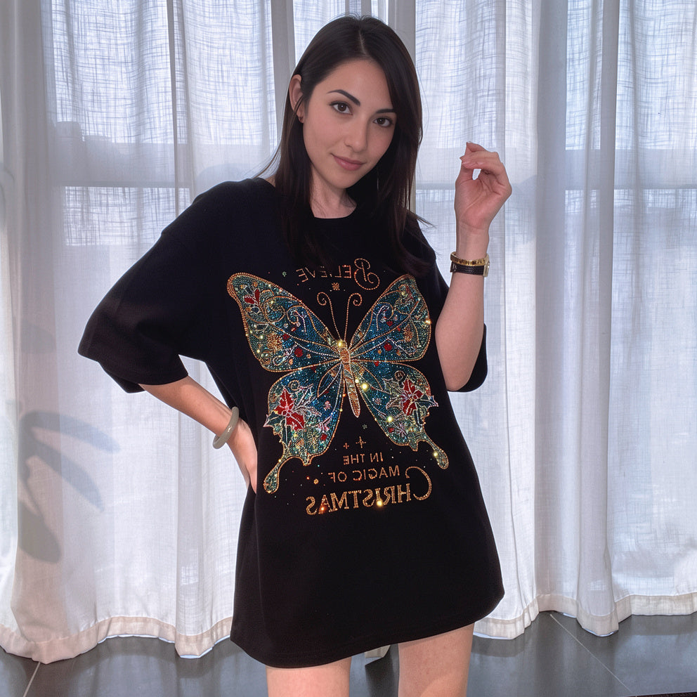 Glam Butterfly Tee - MATCHING MASTER
