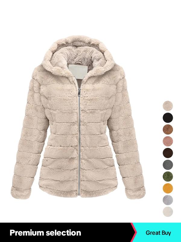 Ladies' Faux Fur Coat - MATCHING MASTER