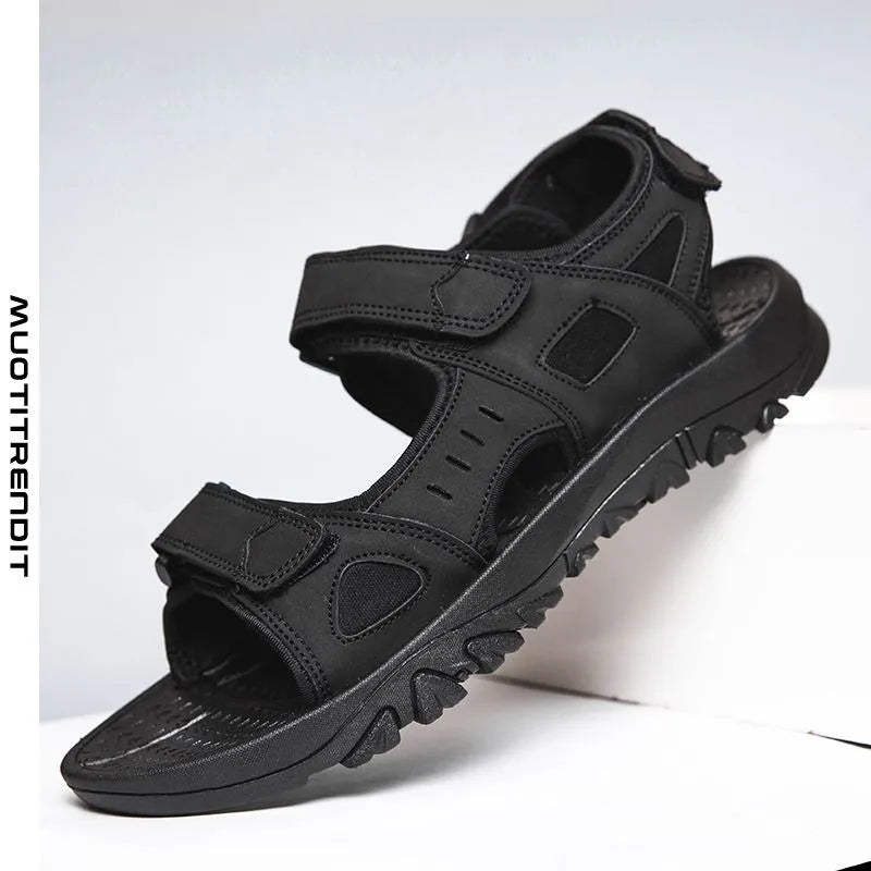 Men's Sandals Velcro Sports Trend Casual Beach Shoes