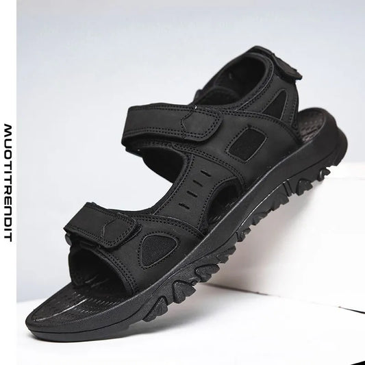 Men's Sandals Velcro Sports Trend Casual Beach Shoes
