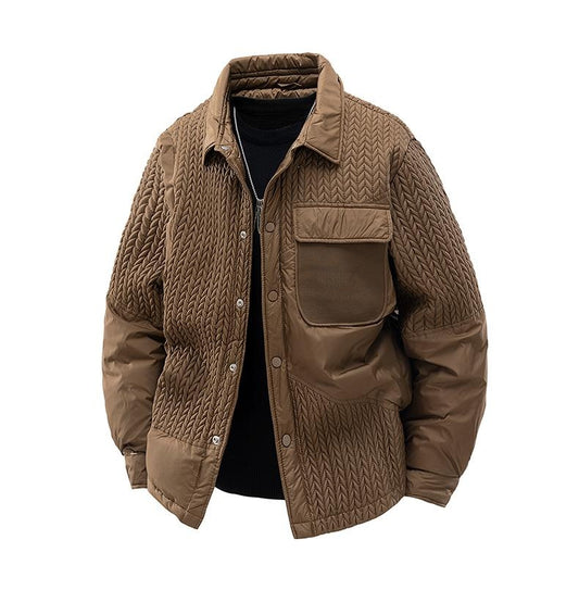 [Branded stock clearance] New winter warm white duck down jacket for men