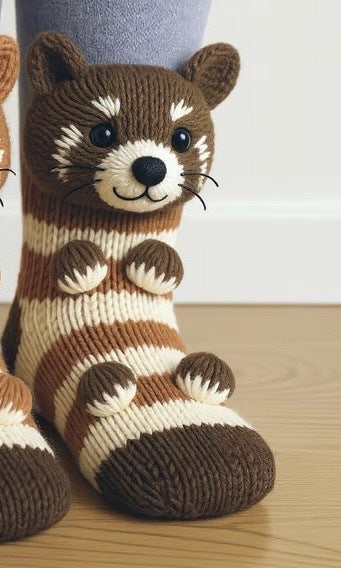 BundleWear®- Cozy Animal Knit Socks - Christmas Limited