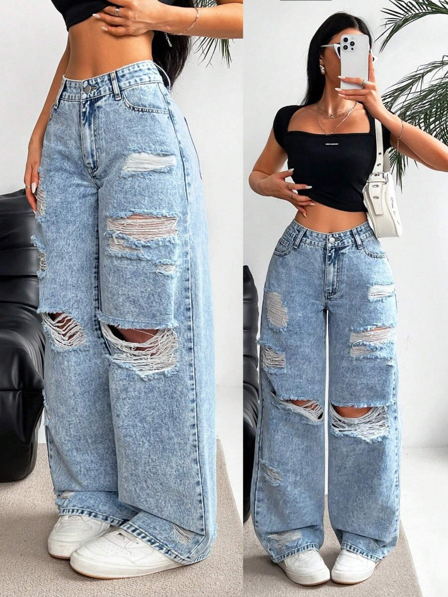 Ripped jeans
