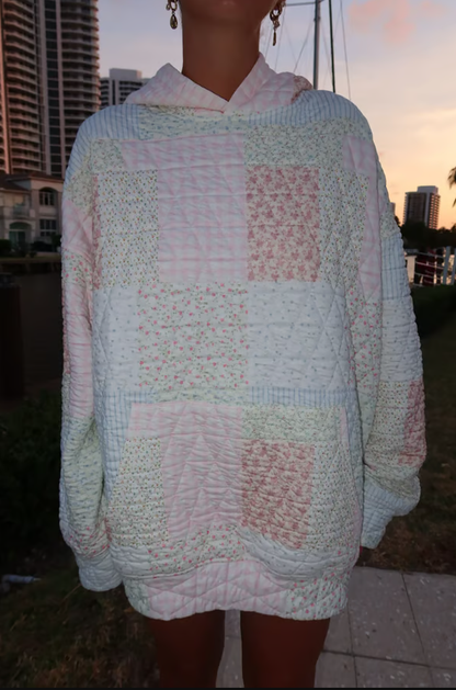 🎅Christmas Bestseller! ❄️🧣Christmas Holiday Quilted Mockneck Sweatshirt Set