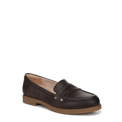 Women's Hello Loafers — Slip-On Penny Loafers with Stacked Block Hee