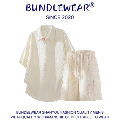 Men's Summer Waffle Suit