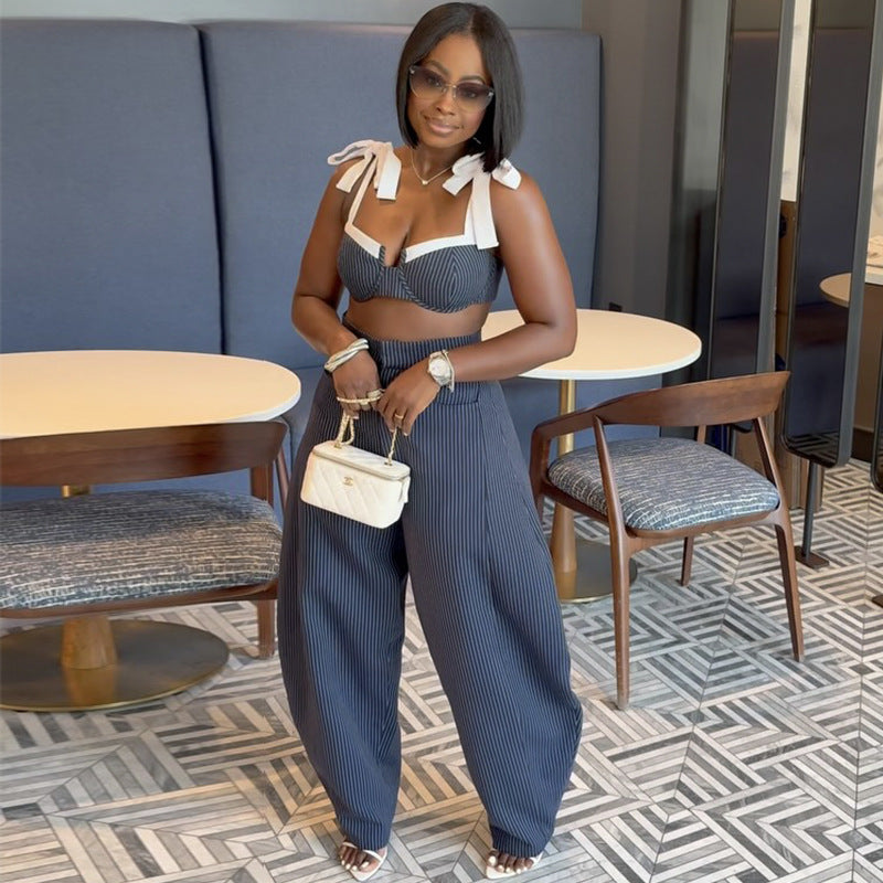 Pinstripe Poise “Elegance in two pieces” - MATCHING MASTER