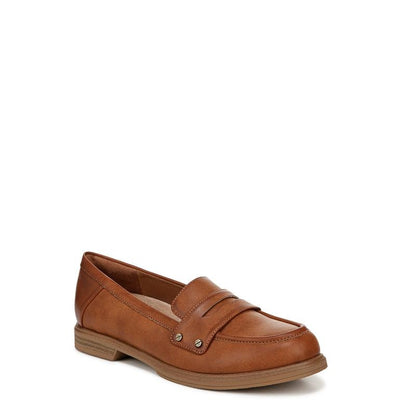 Women's Hello Loafers — Slip-On Penny Loafers with Stacked Block Hee