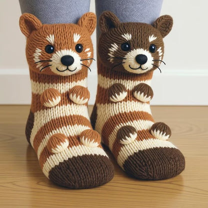 BundleWear®- Cozy Animal Knit Socks - Christmas Limited